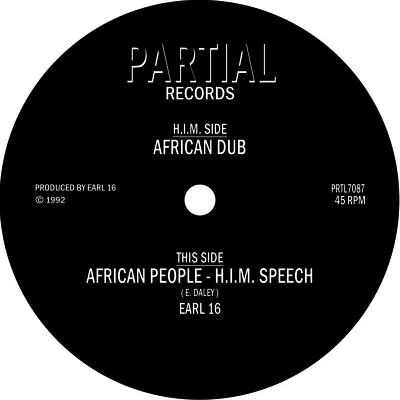 African People - H.I.M. Speech/African Dub | Earl 16