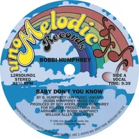 Baby Don't You Know (RSD 2022) | Bobbi Humphrey